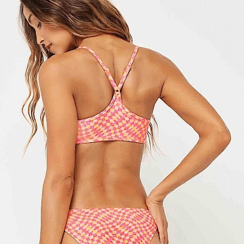L* SPACE Bikini Top Pamela Heat Wave Size S • NEW WITH TAGS • - Picture 3 of 6